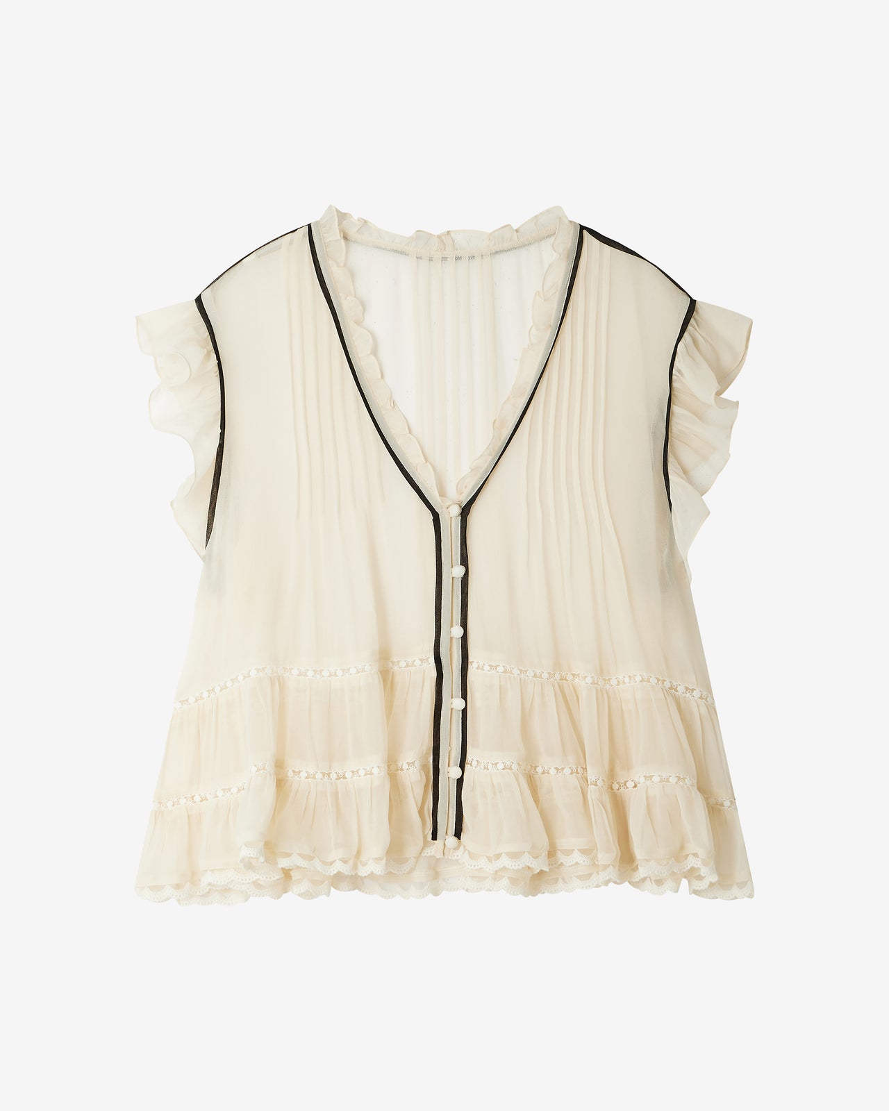 Bolly Top - Ecru - Image 7