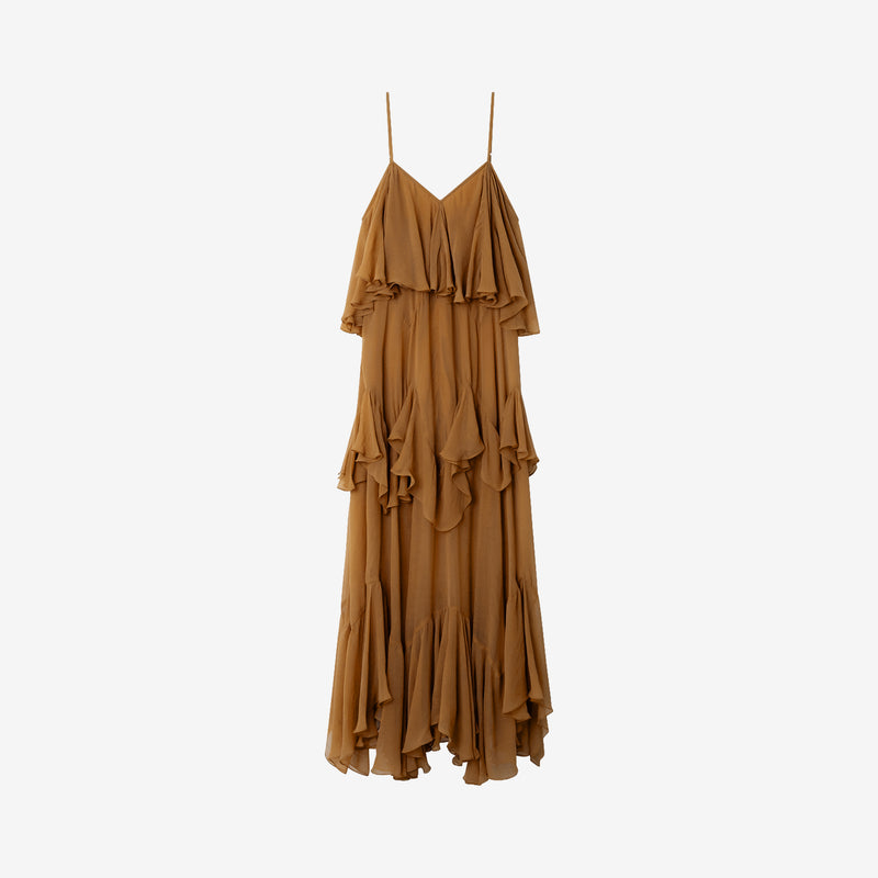 Calimera Dress - Caramel