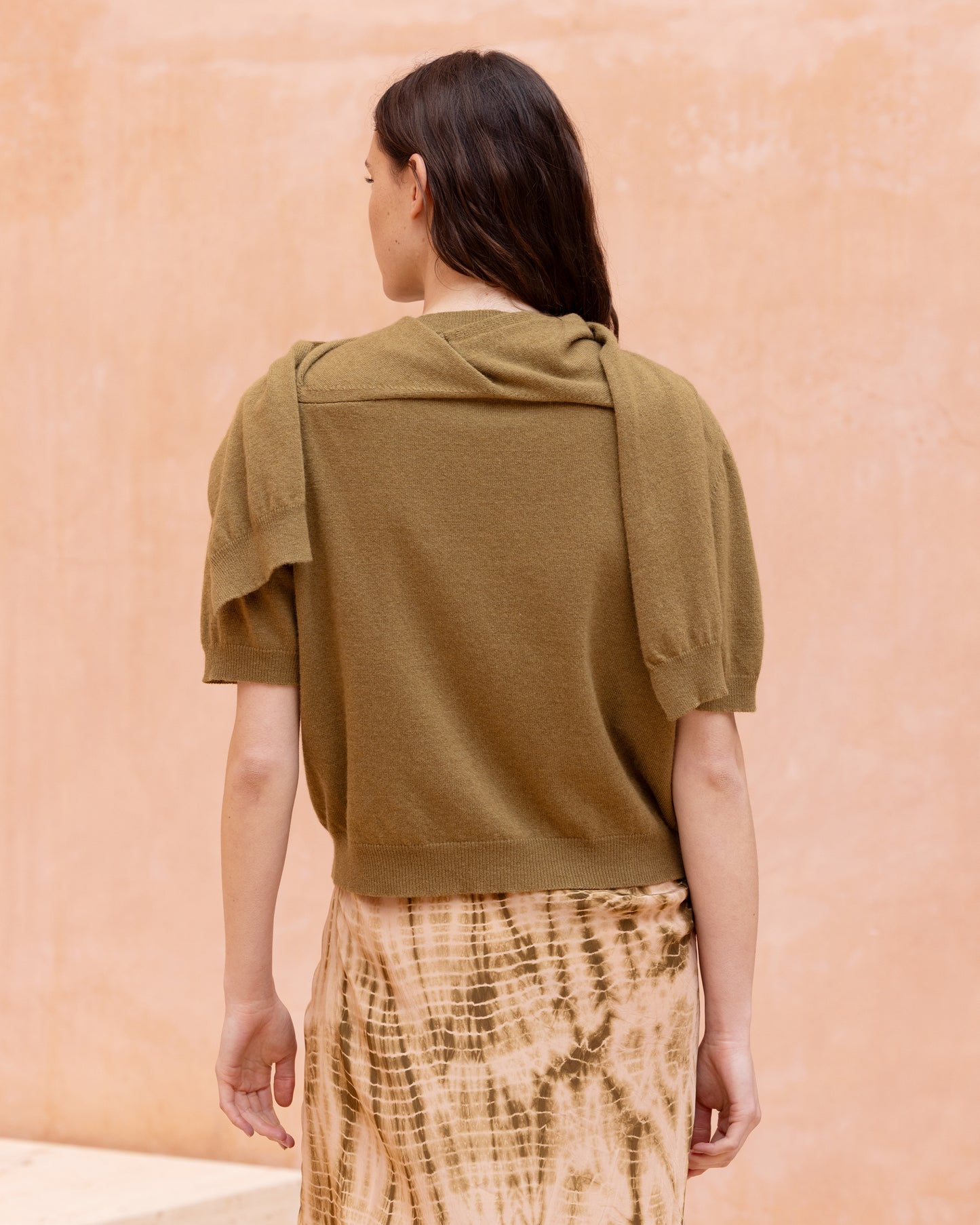 Camel Sweater - Olive Brown
