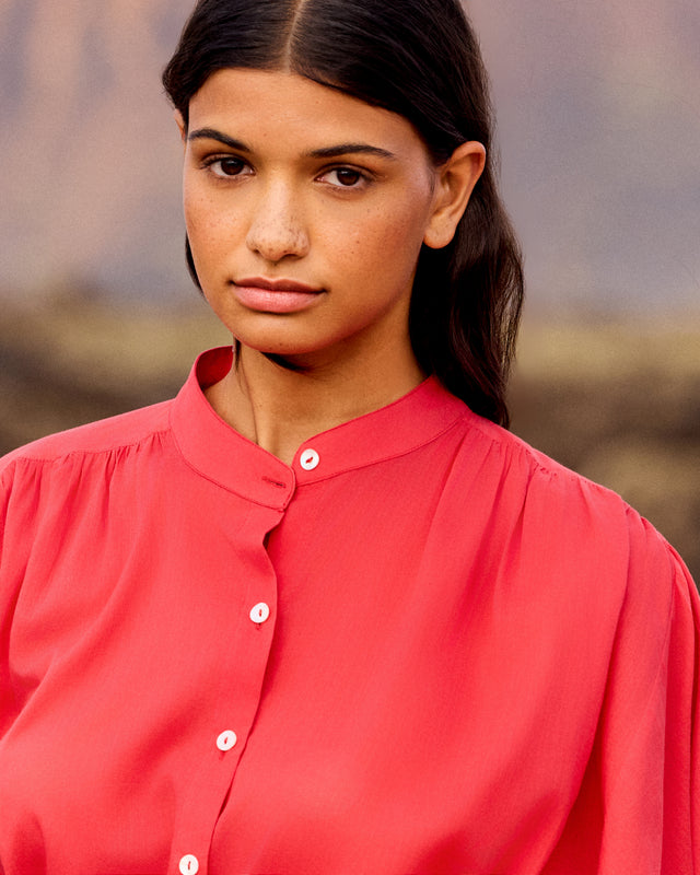 Chemise Celeste - Rouge - Image 2