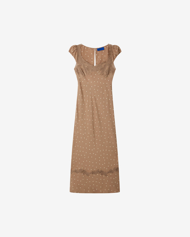 Cesar Dress - Brown - Image 1