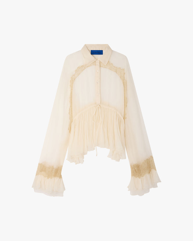 Deccala Blouse - Ivory - Image 1