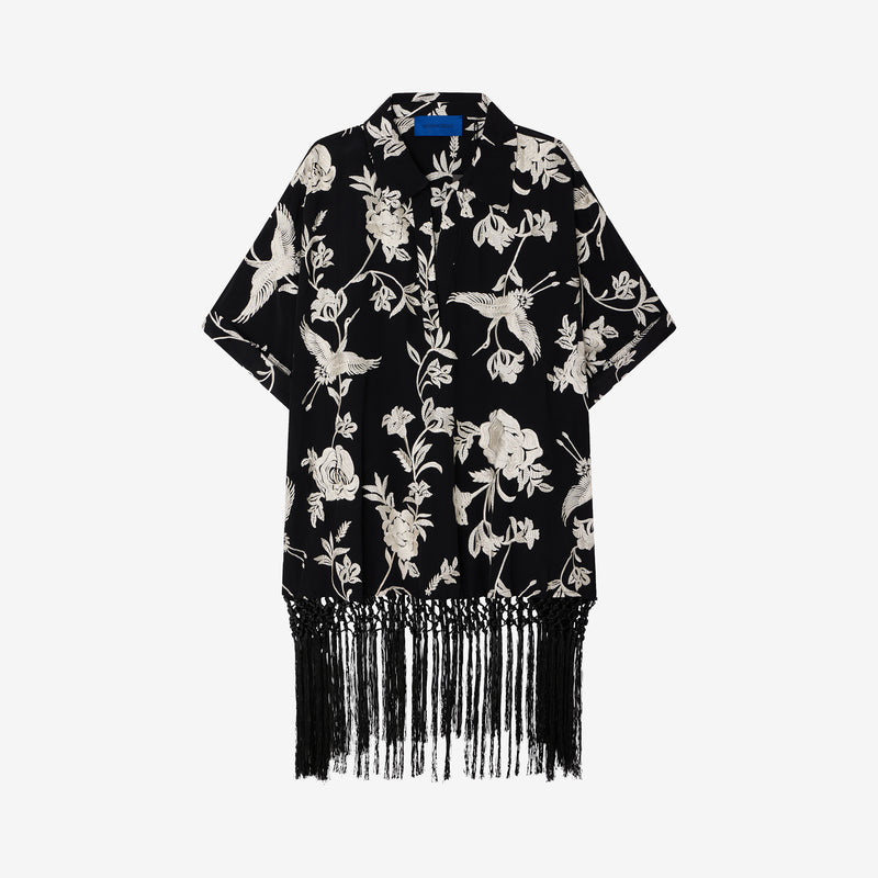 Poncho Franny - Noir