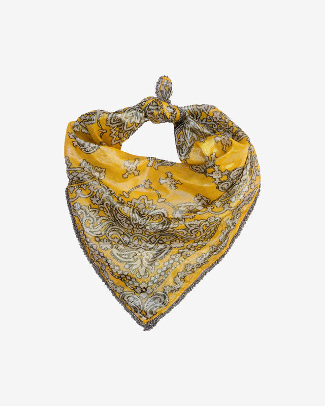 Foulard Gerica - Jaune - Image 3