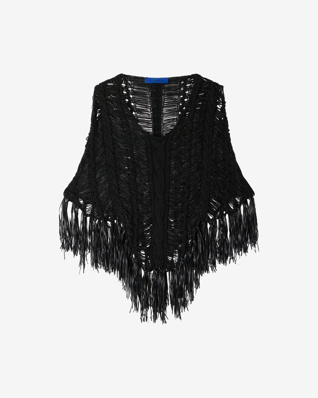 Graci Poncho - Black - Image 1