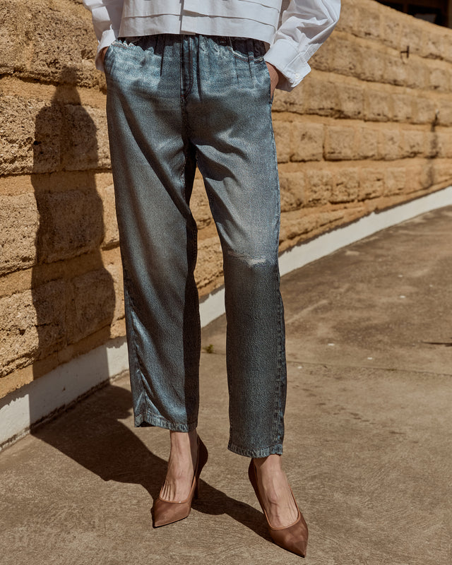 Pantalon Imina - Bleu - Image 2