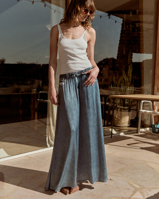 Jupe Isa - Bleu - Image 1