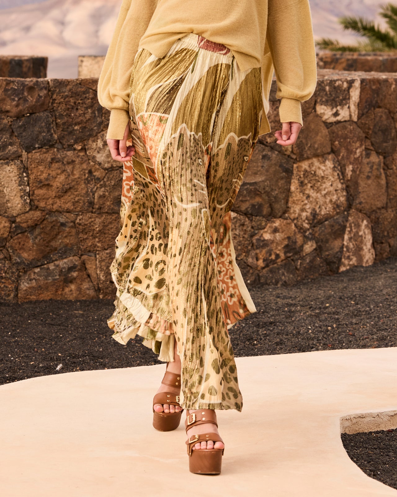 Justy Skirt - Yellow - Image 5