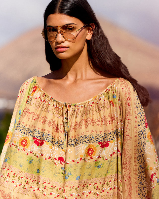 Blouse Kalas - Jaune - Image 2