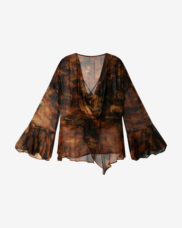 Blouse Latur - Marron - Image 1