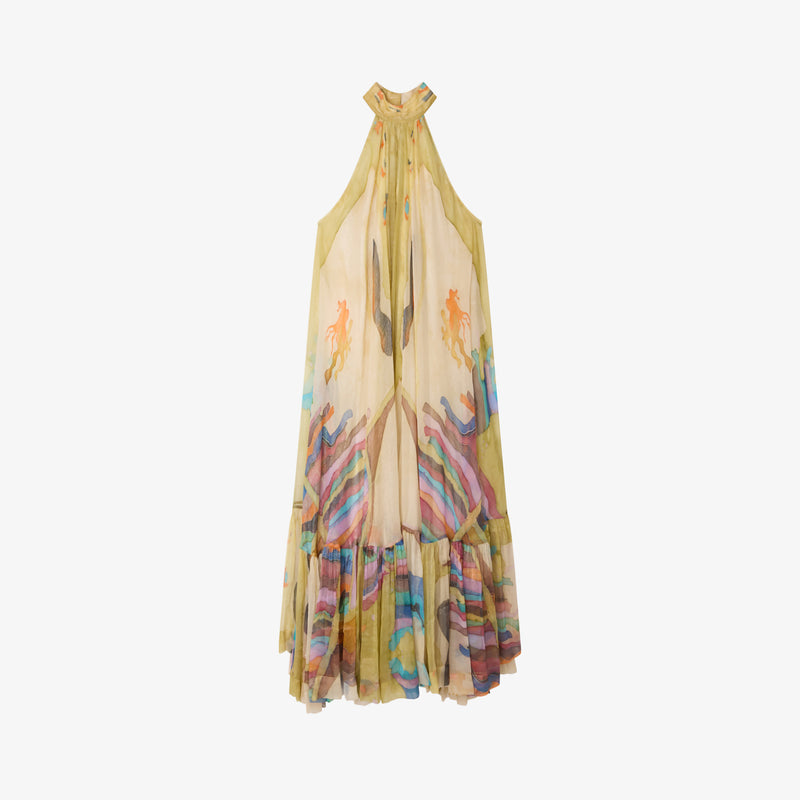 Malar Dress - Yellow