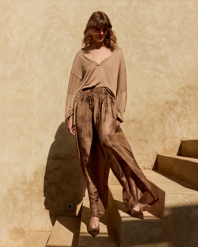 Tora Pants - Brown - Image 1