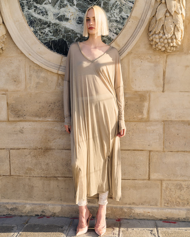 Robe Alb - Beige - Image 1