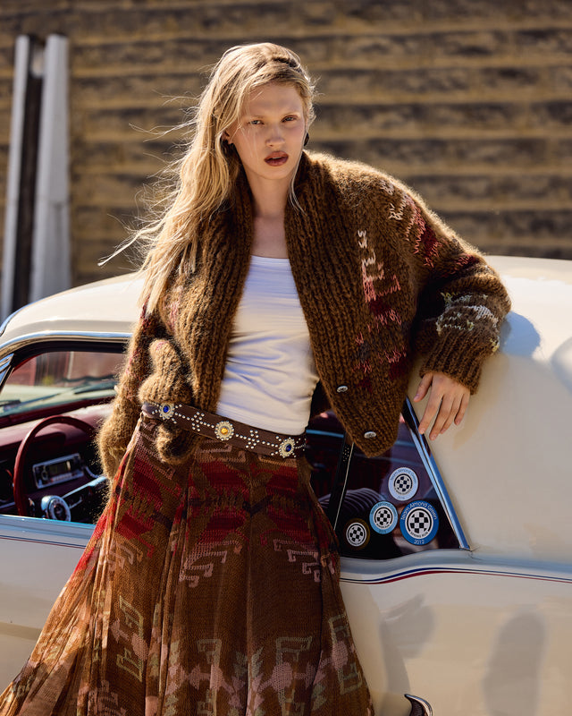 Cardigan Alia - Marron - Image 1
