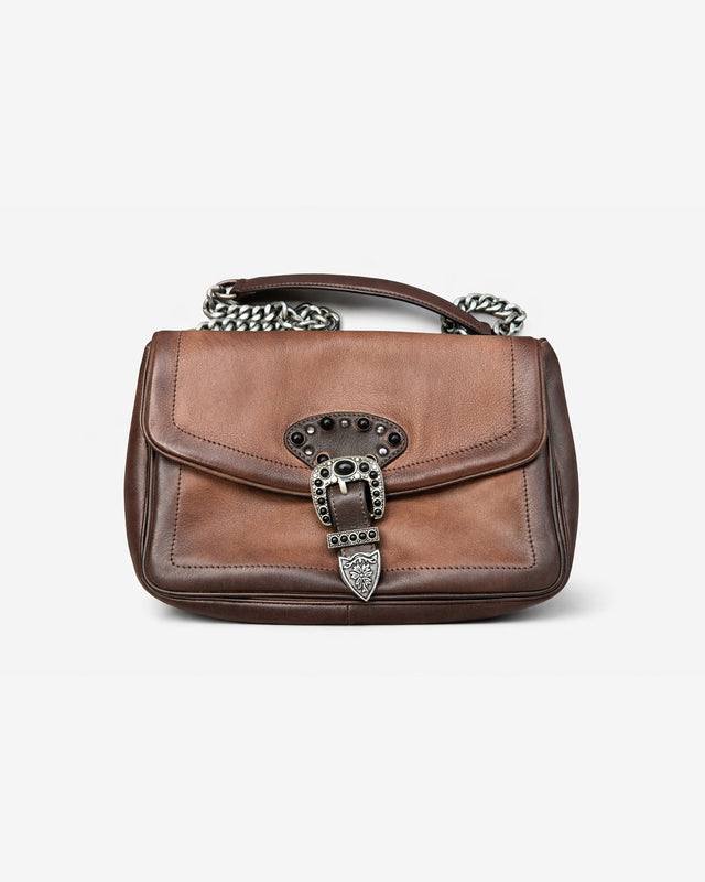 Sac Baguet - Marron - Image 1
