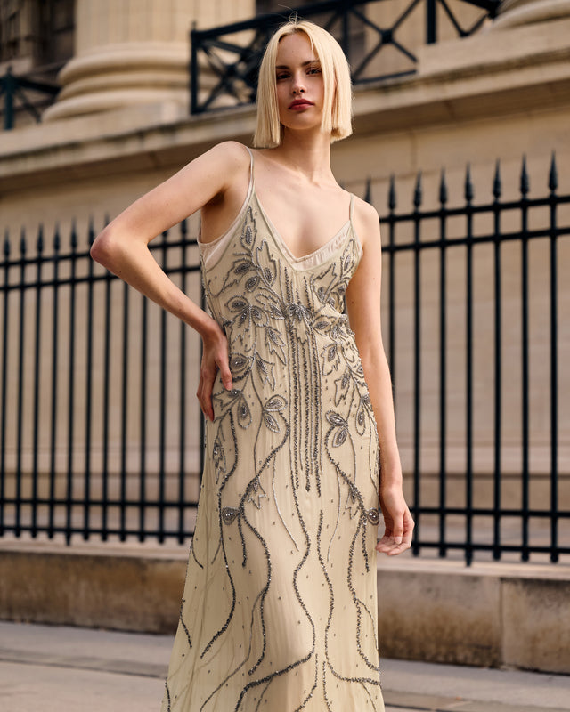 Robe Breny - Argente - Image 3