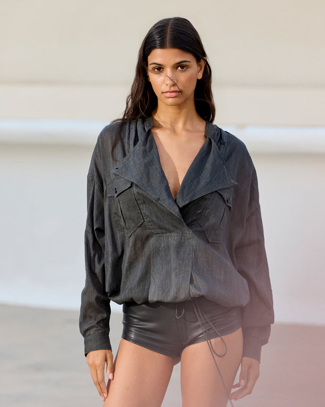 Blouse Dembow - Noir - Image 1