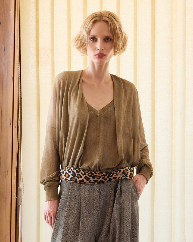 Dom Sweater - Khaki - Image 2