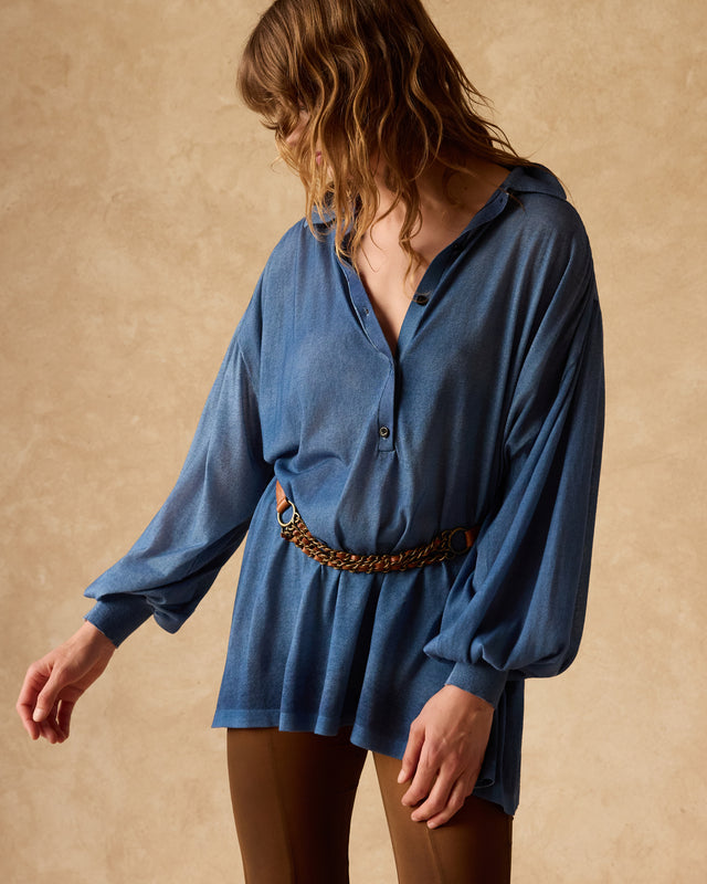 Dou Sweater - Blue - Image 3