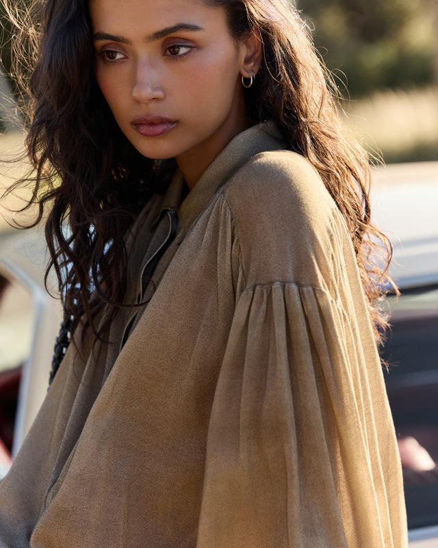 Dou Sweater - Khaki - Image 3