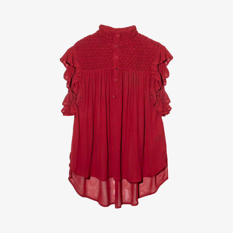 Blouse Esvedra - Rouge