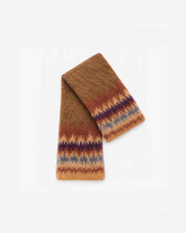 Écharpe Fadile - Marron - Image 2