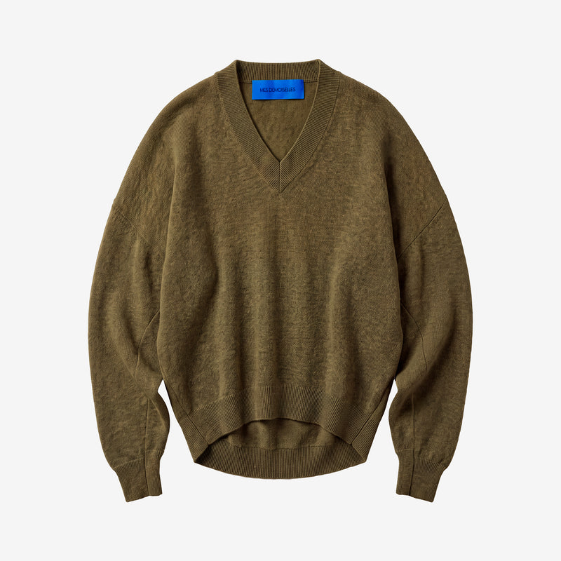 Pull Fluer - Kaki