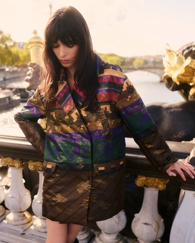 Funkora Jacket - Brown - Image 3