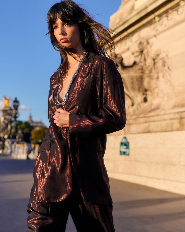 Levia Jacket - Cognac - Image 3