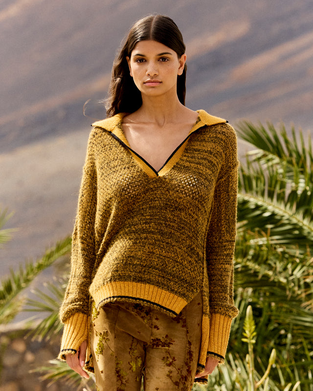 Luria Sweater - Khaki - Image 1