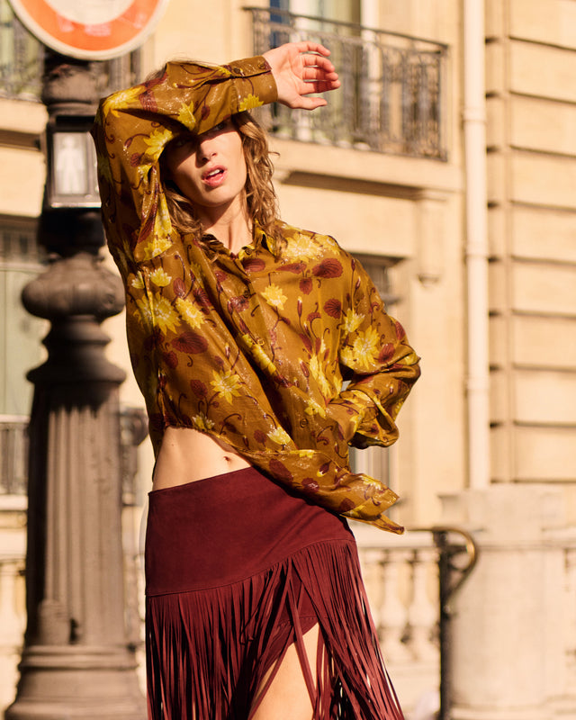 Chemise Ramble - Ocre - Image 3