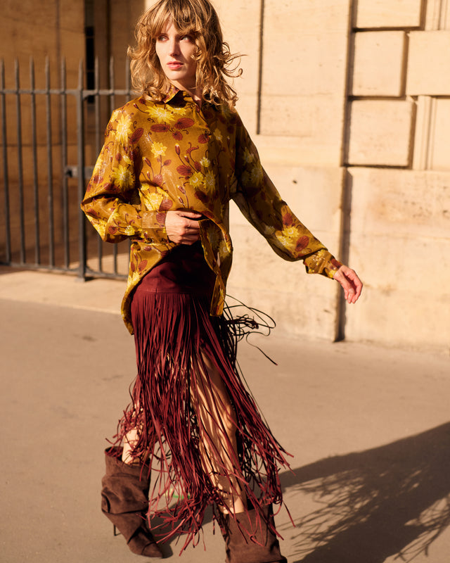 Chemise Ramble - Ocre - Image 1
