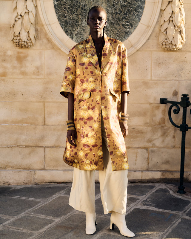 Reve Coat - Ocher - Image 1