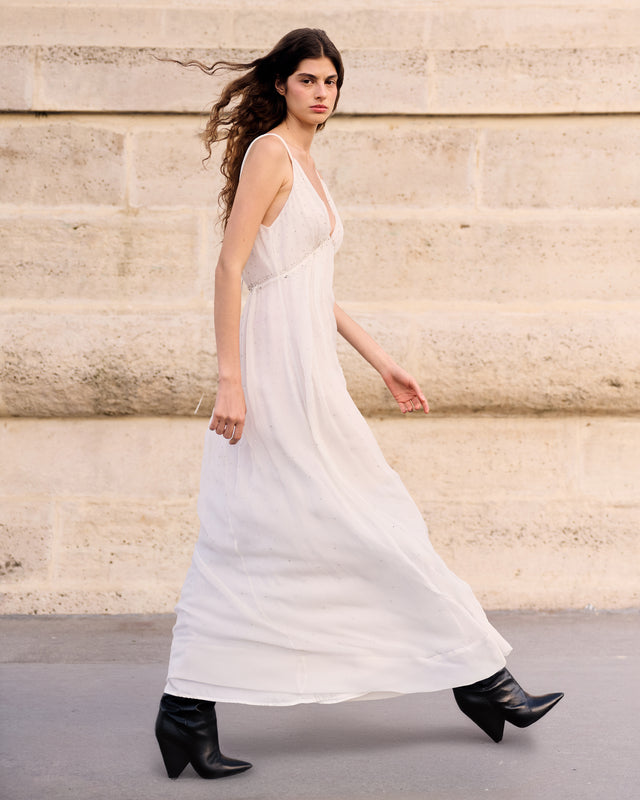 Robe Softglow - Écru - Image 3