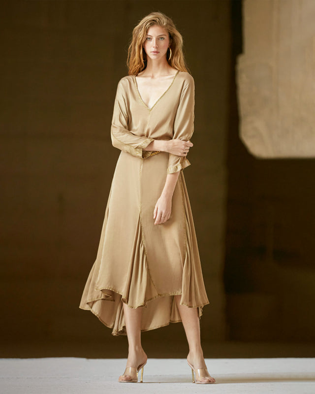Robe Annie - Beige - Image 1