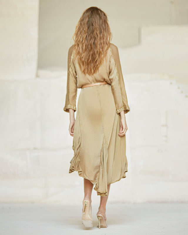 Robe Annie - Beige - Image 3