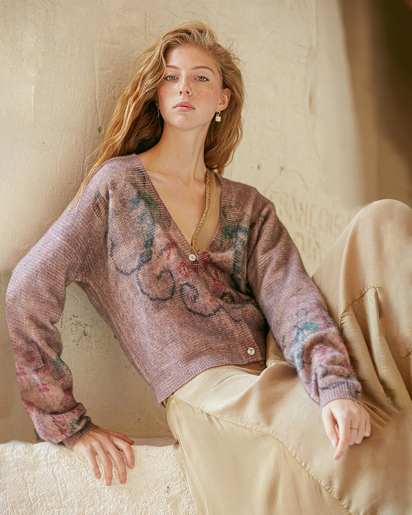 Aylin Lilac Cardigan | Mes Demoiselles – Mes Demoiselles Paris