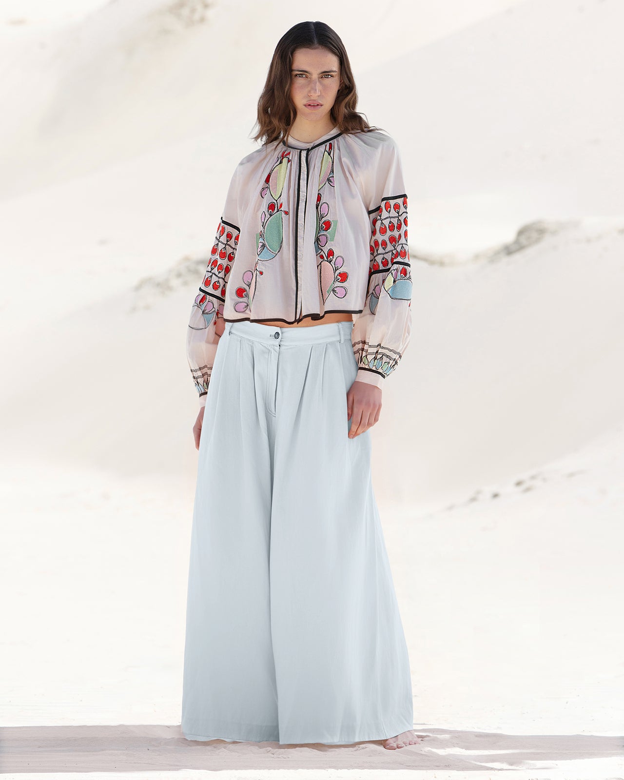 Pantalon Wallabi - Bleu Ciel - Image 1