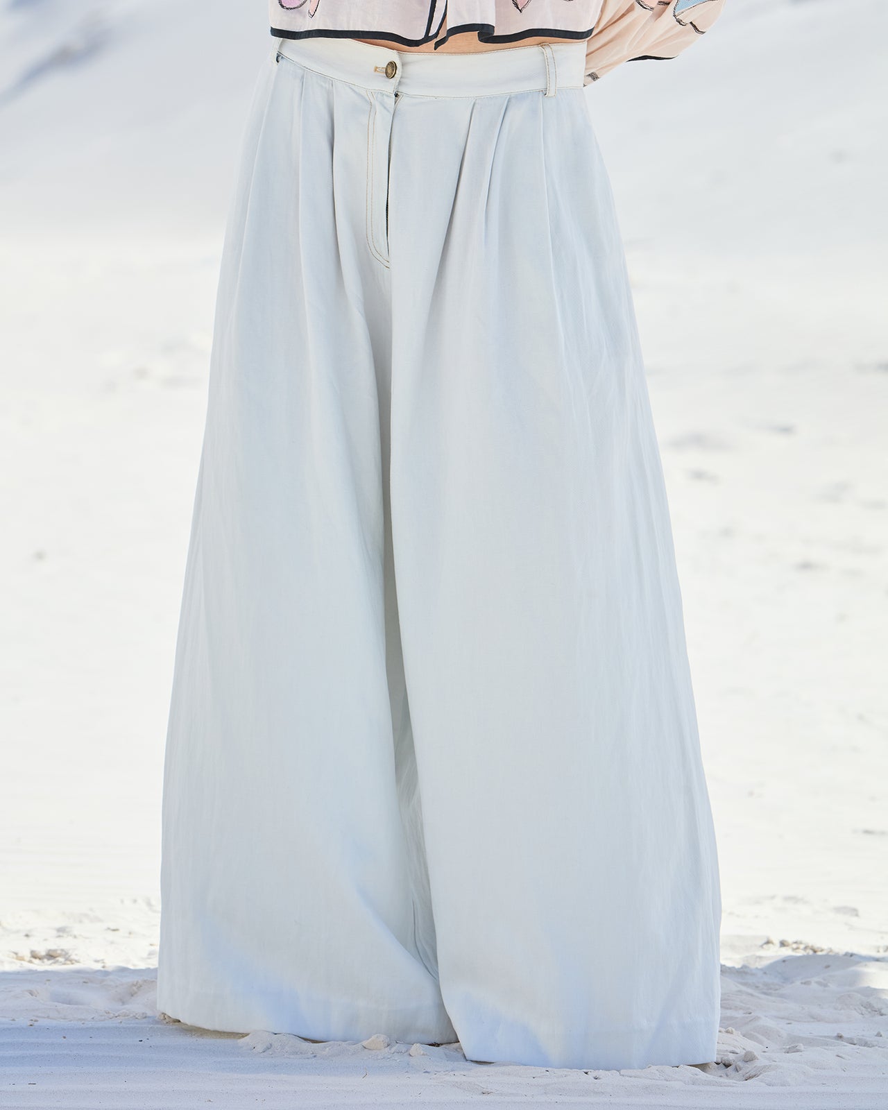 Pantalon Wallabi - Bleu Ciel - Image 3