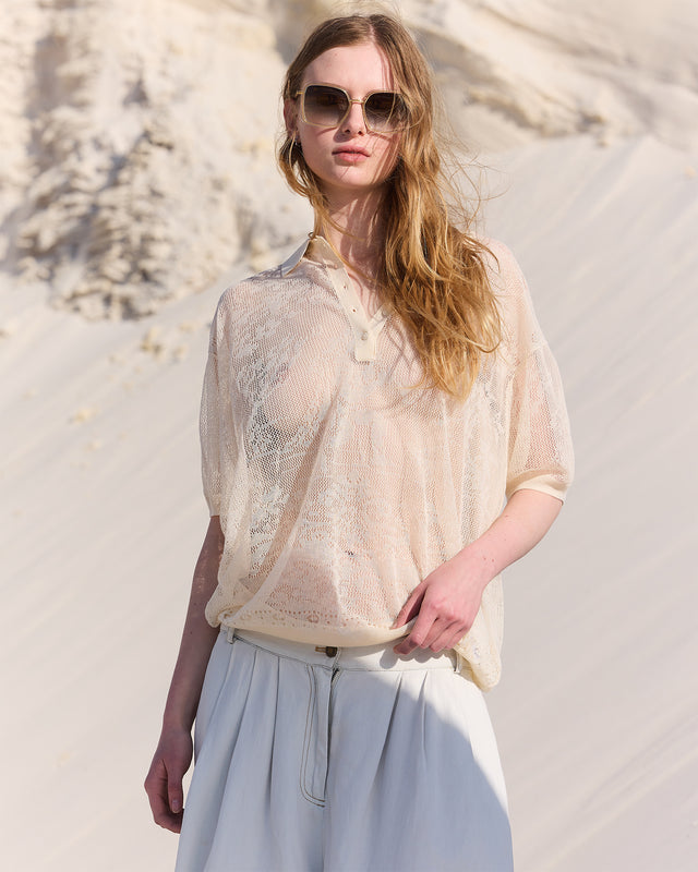 Pull Birjot - Beige - Image 2