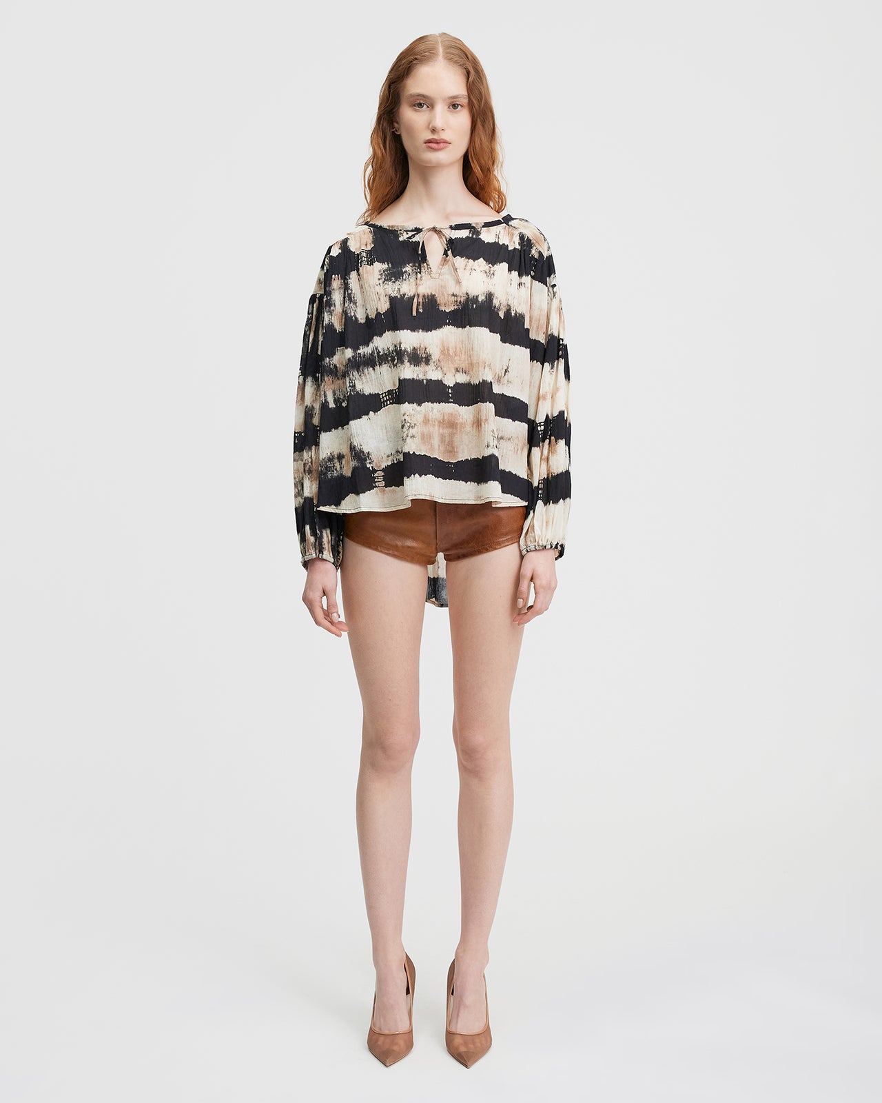 Blouse Foli - Beige - Image 1