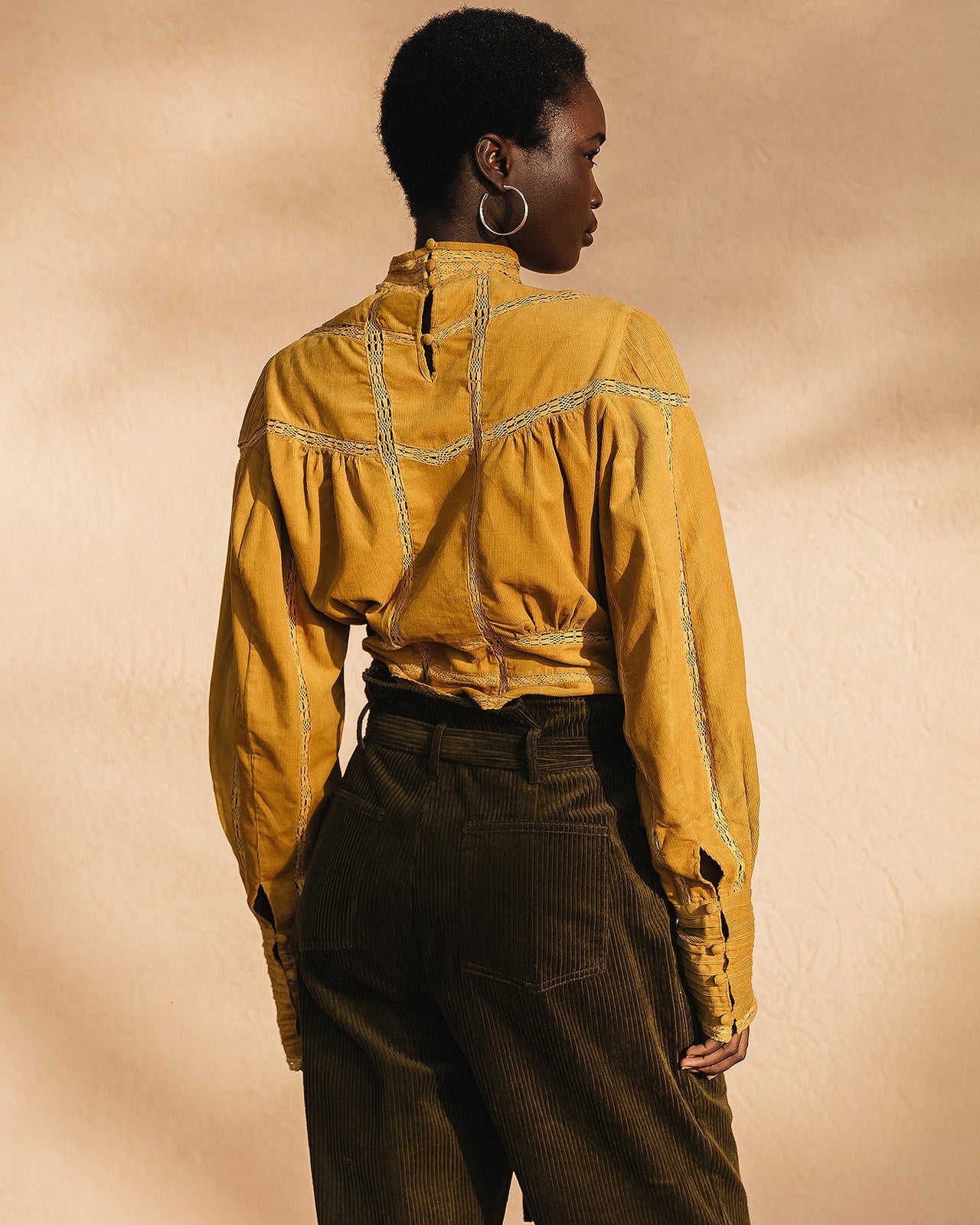 Blouse Bonnie Ocre | Mes Demoiselles Paris - Image 5