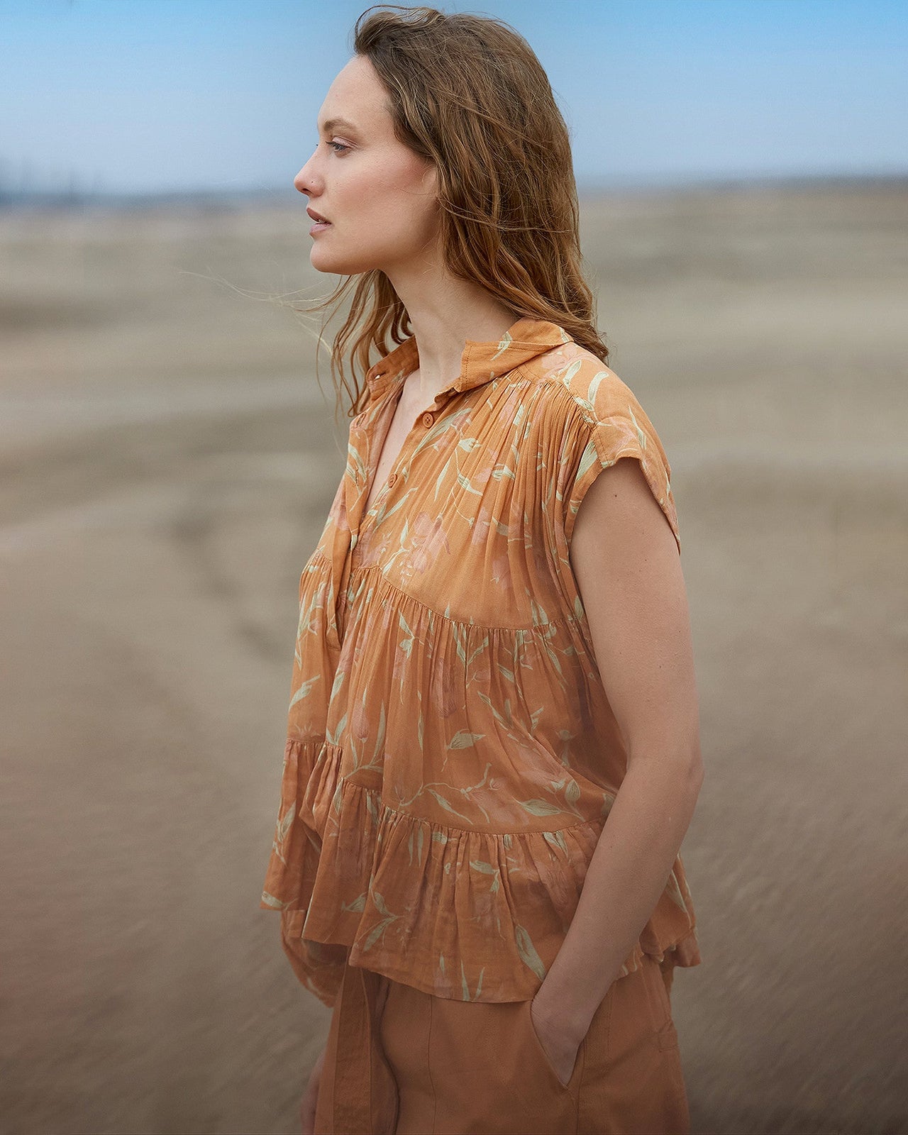 Blouse Daisy Ocre | Mes Demoiselles Paris - Image 5