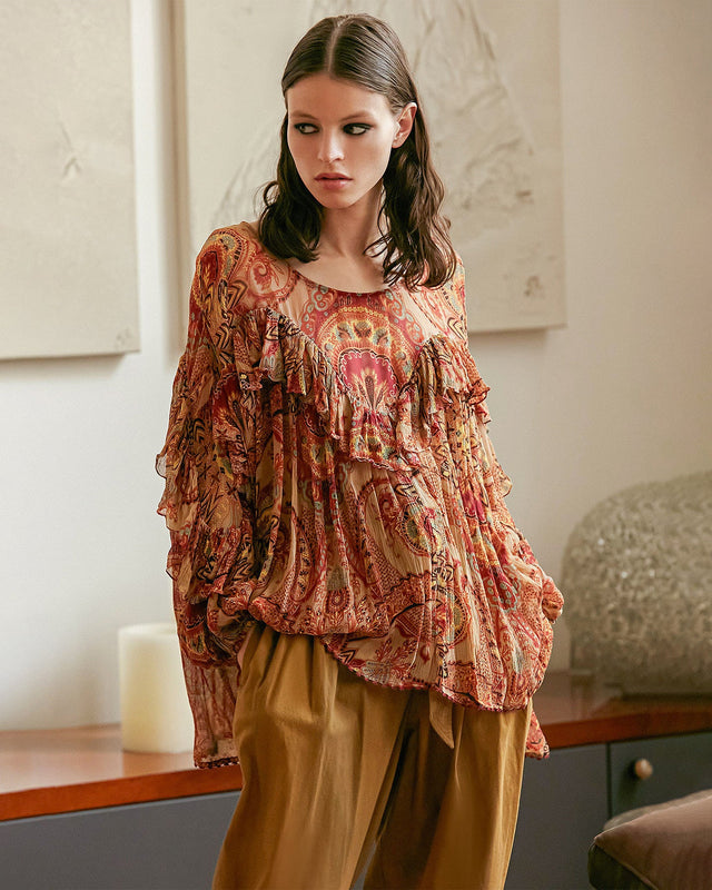 Blouse Latifah Imprimé fleuri | Mes Demoiselles Paris - Image 2