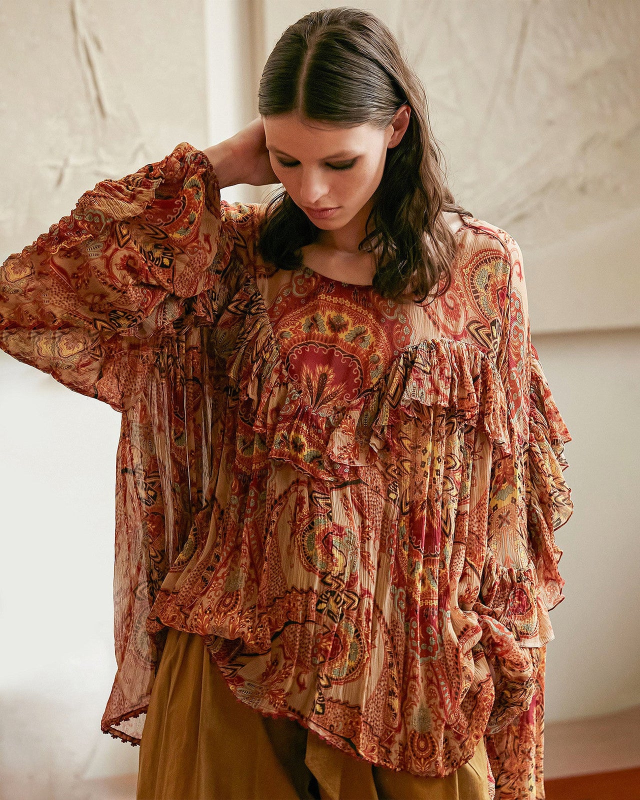 Blouse Latifah Imprimé fleuri | Mes Demoiselles Paris - Image 5