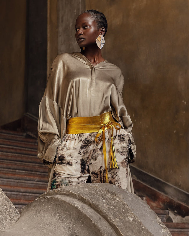 Blouse Suram  Kaki | Mes Demoiselles Paris - Image 2
