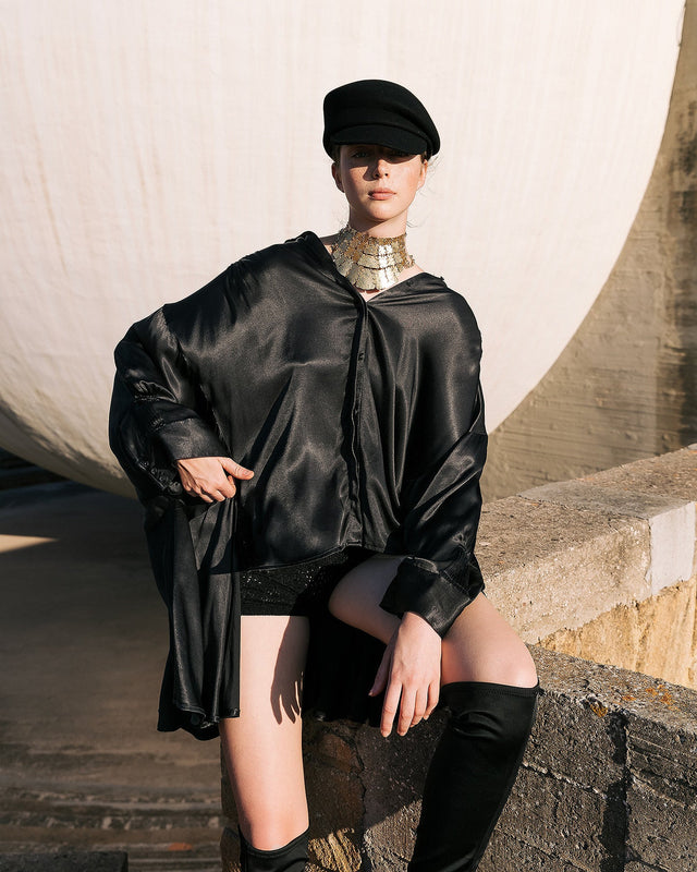 Blouse Suram  Noir | Mes Demoiselles Paris - Image 3