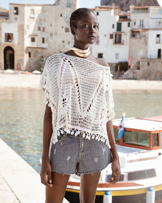 Blouse Wolf  Ivoire | Mes Demoiselles Paris - Image 1