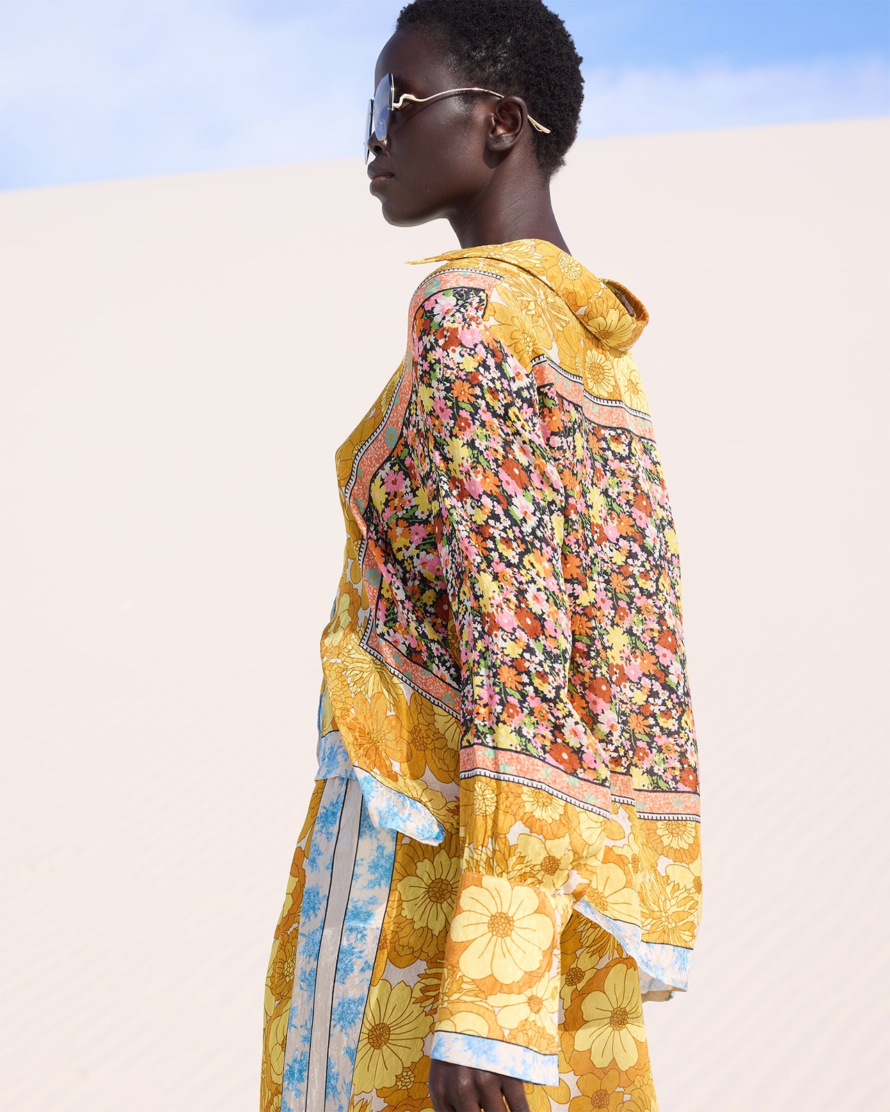 Chemise Cally - Jaune - Image 3