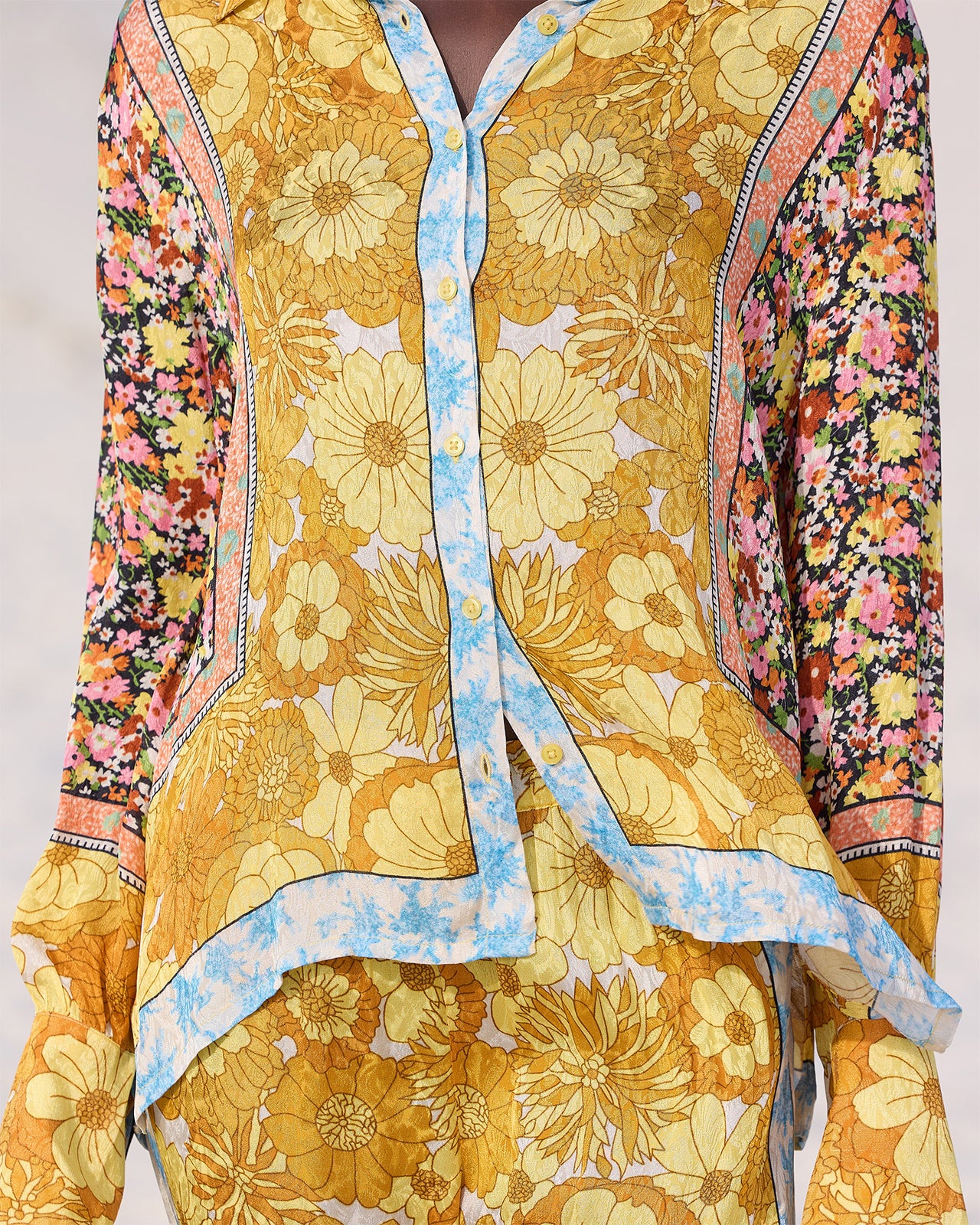 Chemise Cally - Jaune - Image 6